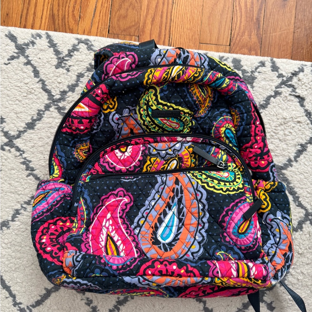 Vera Bradley Multicolor Paisley Backpack